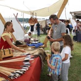 Vølvens Vikingemarked AMBU pladsen Hobro